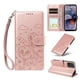 thumbnail image 5 of Funda Cartera para Motorola Moto G55 5G Perro Cachorro Grabado con Tarjetas Soporte Correa Rosa, 5 of 6