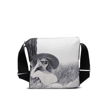 Cartera Bolso Reflex Blanco Negro Head
