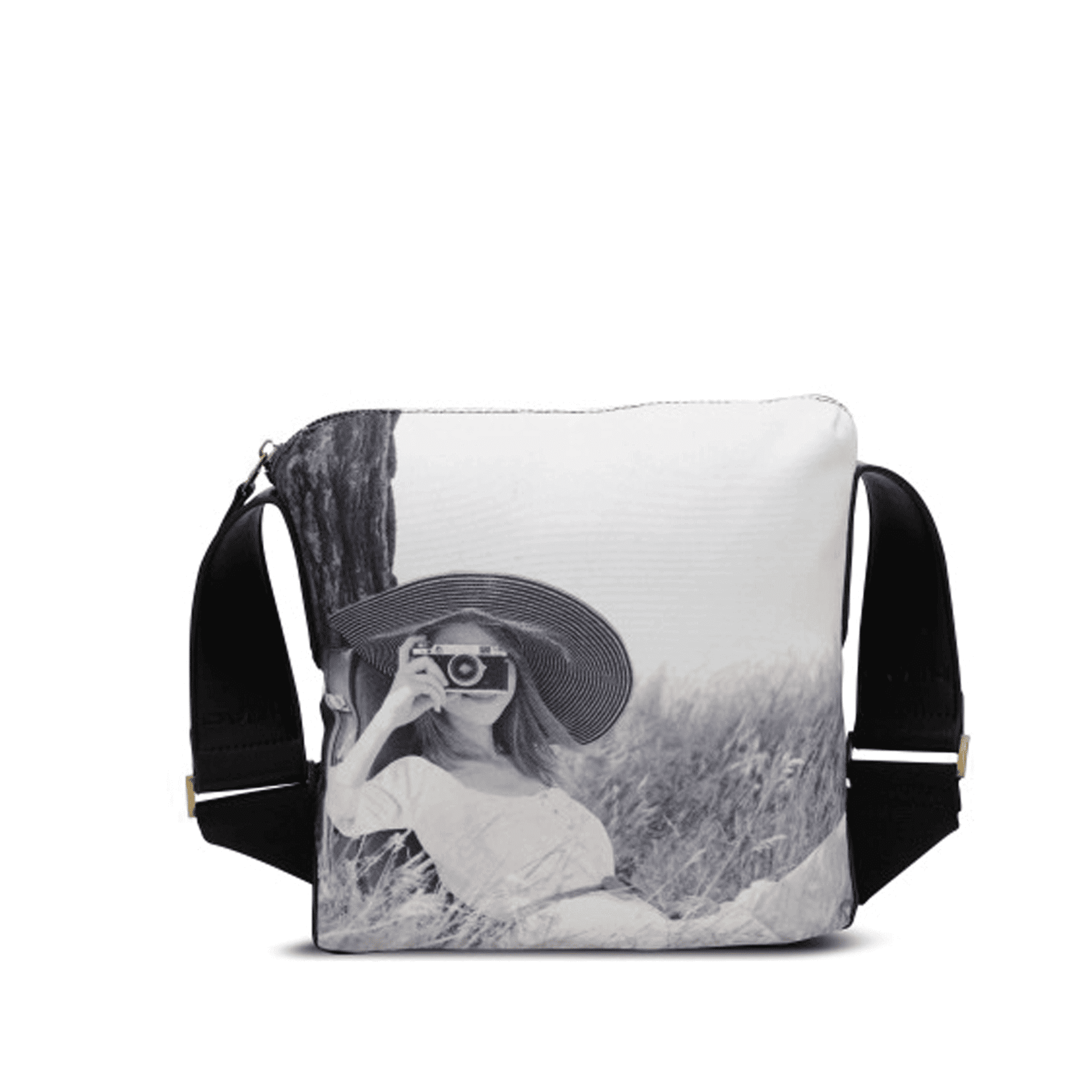 Cartera Bolso Reflex Blanco Negro Head