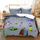 thumbnail image 1 of v341 Bed Sheets New Fashion Printing ASTRO BOT Bedding Set Cartoon Anime three-piece set Adult Kid Bedroom Duvet cover Sets Home Textiles 3-Piece Bedding Set (1 Duvet Cover + 2 Pillow Shams) Bed Shee, 1 of 5
