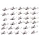 thumbnail image 3 of Pinzas de cortina resistentes de 30 piezas con abrazaderas de resorte de gancho Perchas de suspensión portador, 3 of 3