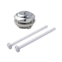 Magideal - Pomo Redondo Para Tanque De Inodoro Con Diámetro De Rosca, Accesorio De Repuesto Para Tanque De Inodoro, Doble Empuje , M M