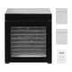 thumbnail image 3 of Deshidratador de alimentos VEVOR 10 bandejas de acero inoxidable 1000W 24h Tim, 3 of 3