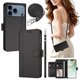 thumbnail image 2 of Funda Cartera de Cuero Sintético para iPhone 18 Pro, Negro, 2 of 6