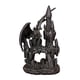 thumbnail image 2 of Estatuilla De Dragón Halloween Resina Vacaciones Dragón Estatua Foto Accesorios Decoración Negro Izquierda, 2 of 5