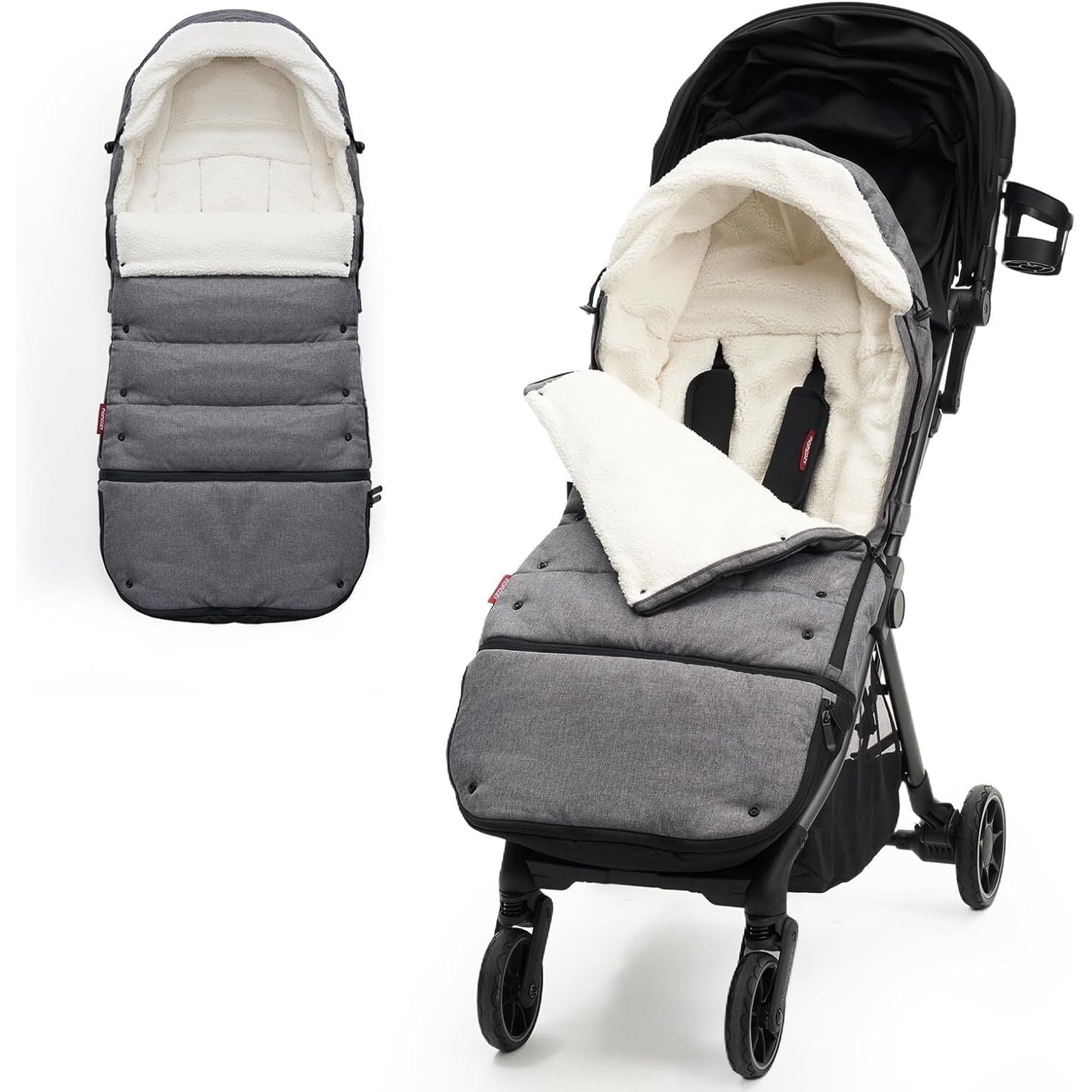 Bolsa Para Silla Momcozy Stroller Footmuff Deluxe Gris