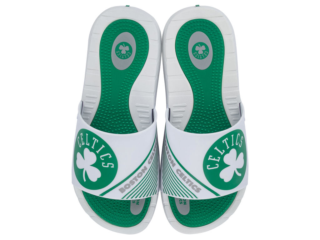 Sandalia Hombre Blanco/Verde Celtics Rush Nba Rider