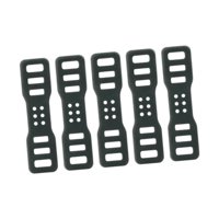 Magideal - 5/10 Piezas De Accesorios Para Bicicleta, Correa De Montaje De Bicicleta Negra Fácil De Usar, Bandas De Goma Para Grabadora De Conducción, Altavoz De 5 Piezas