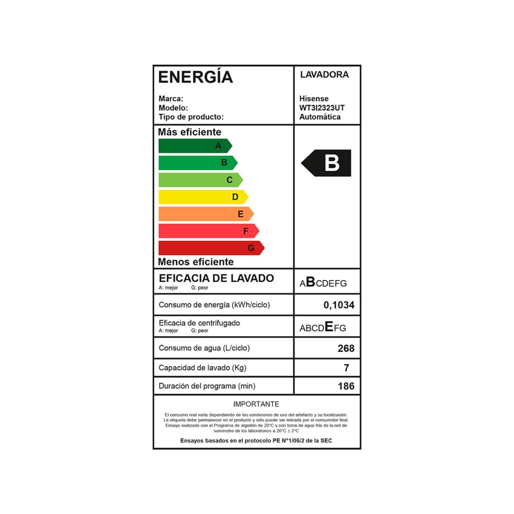 Hisense WT3I2323UT 23 kg Titanium Grey, foto 13