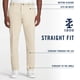 thumbnail image 3 of Pantalones chinos IZOD Saltwater Stretch Flat Front para hombre, asfalto, 3 of 4