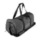thumbnail image 2 of Bolsa De Deporte Para Gimnasio, Bolsa De Viaje De Nailon Para Tenis, Actividades Al Aire Libre, Ejercicio, Gris Oscuro, 2 of 3