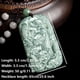 thumbnail image 2 of Natural Emerald Green Jade Pendant Necklace Jewelry, 2 of 2