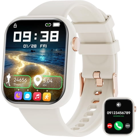 Hwagol - Smartwatch De 1 85 Con Monitor De Actividad Y
