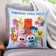 thumbnail image 1 of Babyfirst Color Crew Fundas de almohada de terciopelo con tema, regalos de funda de almohada, decoración para el hogar, cojín de lanzar, regalo de cumpleaños para fans y parejas.30*30cm., 1 of 6