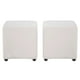 thumbnail image 1 of Set Pouf Cali 1c Pu 30 Blanco, 1 of 4