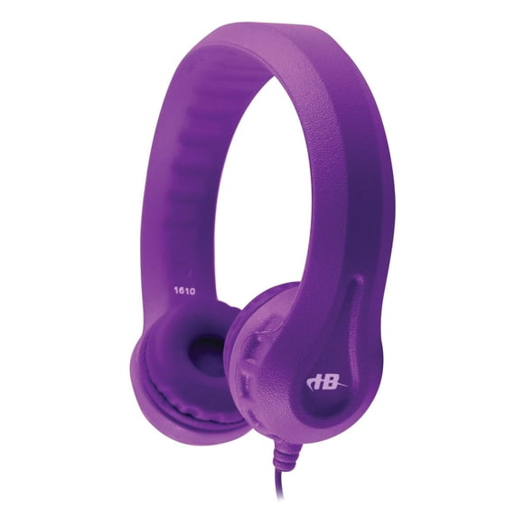 Auriculares HamiltonBuhl Flex‑Phones para niños de más de 3 años, color morado