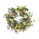 thumbnail image 1 of Corona De Primavera Para Puertas Delanteras, Hojas Verdes De Eucalipto, Flor De Margarita Artificial, 1 of 5