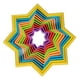 thumbnail image 1 of Novedad Estrella Juguetes Sensoriales Recuerdo De Fiesta Juguete De Aprendizaje Para Amigos Adultos Arco Iris Amarillo, 1 of 5