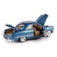 thumbnail image 4 of Coche modelo de fundición Motormax 1949 Ford Coupe a escala 1/24 azul metálico, 4 of 7