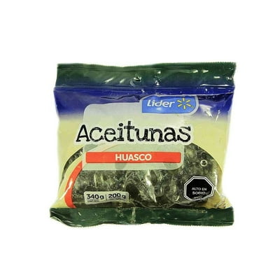 Aceitunas Huasco Drenado 200 G - Neto 340 G Lider