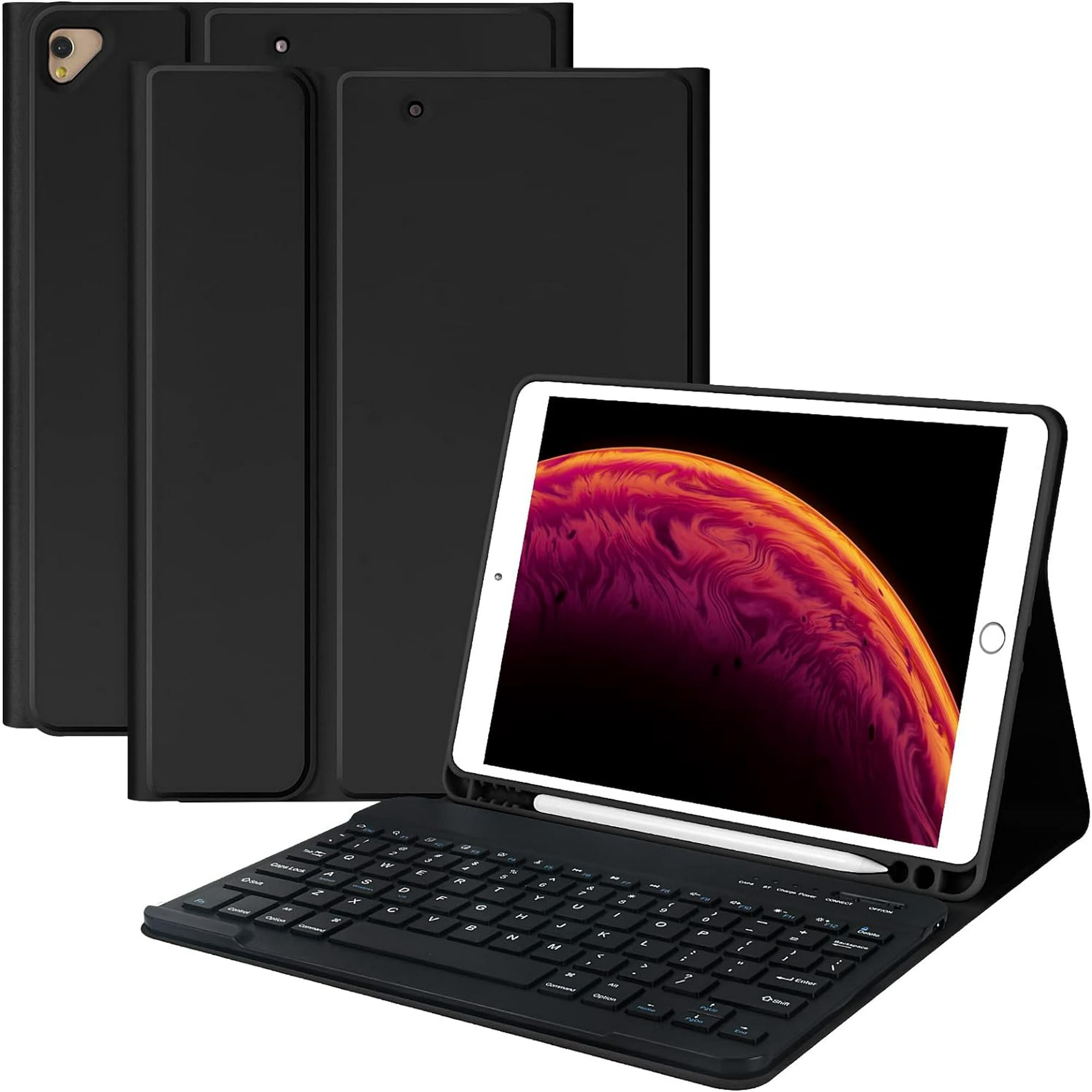 Vanan - Funda Con Teclado Para Ipad 10.9 Negro