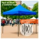thumbnail image 2 of Toldo plegable impermeable Resistente Estructura de Acero 3x3, 2 of 6