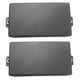 thumbnail image 2 of Sin Agujero Cerrado Guitarra Eléctrica Pickup Humbucker Cubiertas Doble Bobina Negra, 2 of 2