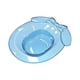 thumbnail image 1 of Bandeja para baño de asiento para mujer, duradera sobre el inodoro, amplia zona de asiento, cuenco de baño para la cadera, baño para dormitorio, baño, Azul, 1 of 5