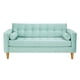 thumbnail image 1 of Sofa Retro 3C Felpa 04 Verde Agua, 1 of 6