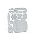 thumbnail image 2 of Troqueles de metal Copa de Copo de Nieve Sznilindm 12 × 10 cm, 2 of 7