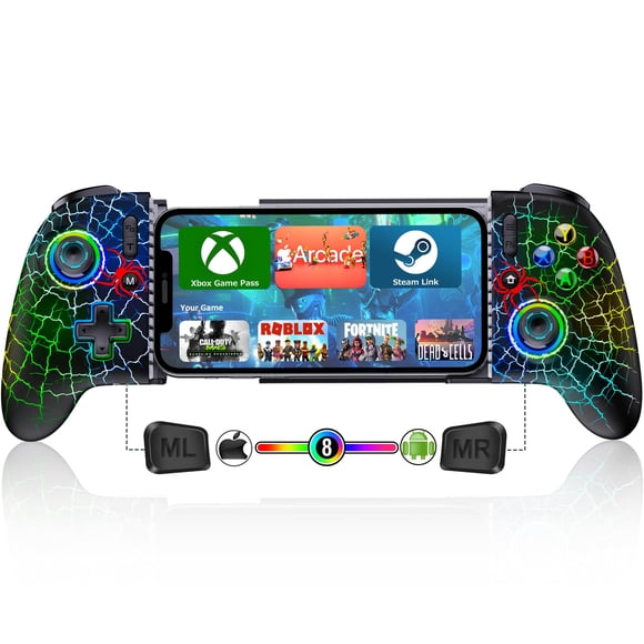 Controlador de juegos de teléfono Mocagen MC2 para iPhone/Android/Switch