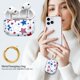 thumbnail image 2 of Funda para AirPods Pro 3 DHILKCY (2025) Estrellas rojas, blancas y azules, 2 of 6
