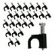 thumbnail image 1 of Grampas para Cables Coaxial Negras 25un, 1 of 2