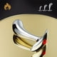 thumbnail image 2 of Metal Thumb Anal Plug Three Sizes Gem Base Design Anal Plug Male Sex, 2 of 3