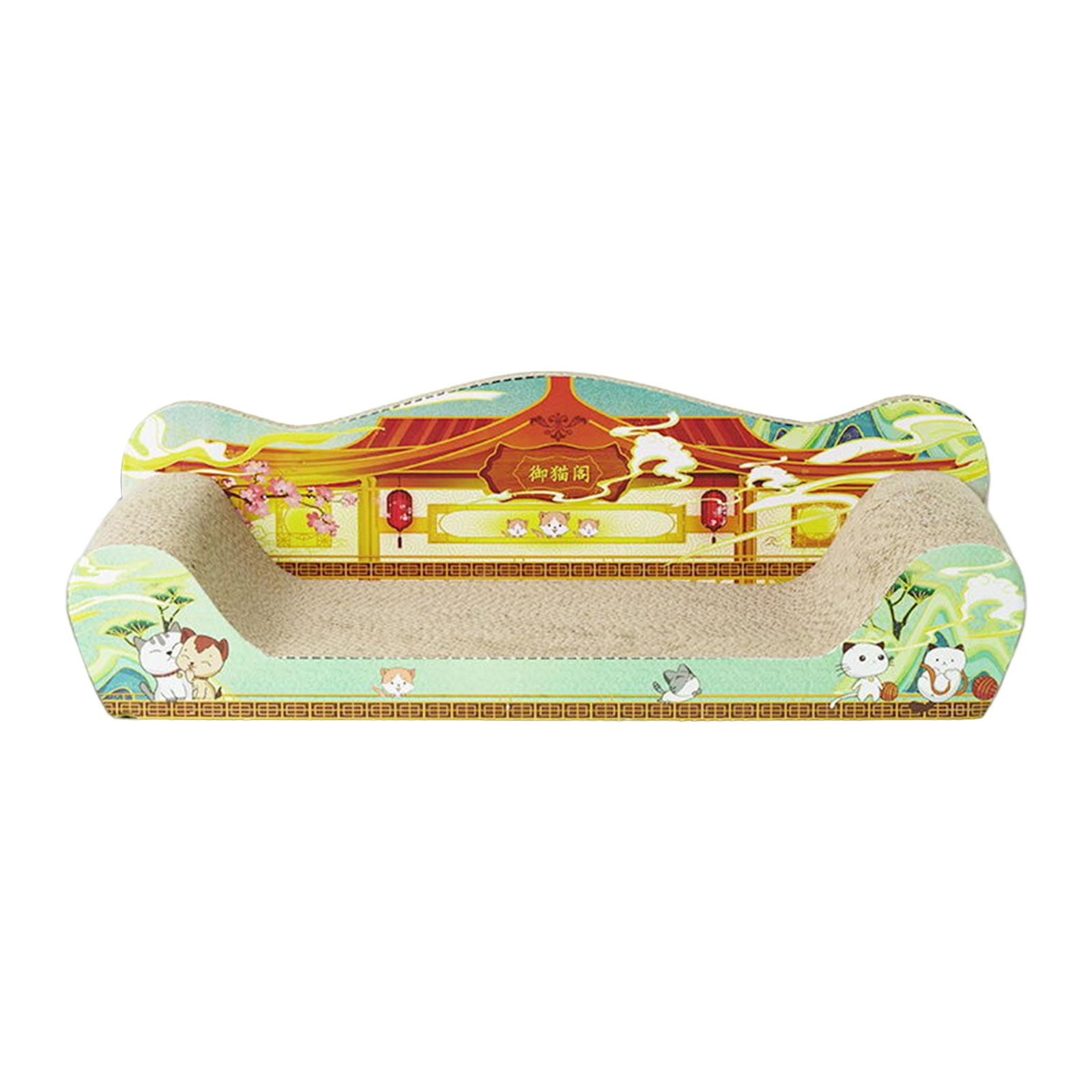 Rascador Para Gatos, Cama De Cartón Para Mascotas, Cama Para Rascar Gatos De Interior, Descanso Para Gatitos, 51cm X 27cm X 15cm