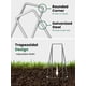 thumbnail image 4 of Grapas para Jardín GROWNEER 100 unidades 15 cm Acero 11 calibre, 4 of 9