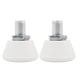thumbnail image 1 of 2x Patines Top Stopper Patín Bloque De Freno Bloqueador De Pastillas Equipo De Entrenamiento Blanco, 1 of 5
