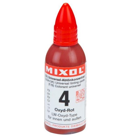 Tinte para Pintura Mixol Óxido Rojo #04 20 ml