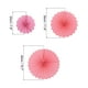 thumbnail image 3 of Conjunto de Ventiladores de Papel Colgantes Uxcell Rosa 6 Piezas, 3 of 3