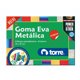 thumbnail image 1 of Bolsón Goma Eva Metálica C/Sticker Torre, 1 of 1