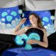 thumbnail image 4 of Blox Fruit Face on print Soft Bed Set Lightweight 3 Pieces Bedding Sets for All Season Comforter Set Easy Care, 4 of 5