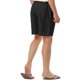 thumbnail image 3 of Pantalones Cortos de Natación con Cintura de Cordón y Forro de Malla para Hombre de INSPIRE CHIC para Vacaciones de Verano en la Playa 38 Negro, 3 of 6