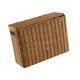 thumbnail image 1 of Caja de almacenamiento alta y estrecha, soporte para periódicos, organizador para ahorrar espacio, portátil con asa, cesta para revistas para dormitor S, 1 of 5