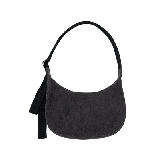 Bolso BAGGU Mediano 20x35x10 cm Denim Negro Lavado