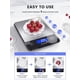 thumbnail image 5 of Báscula de cocina digital TRUDIN 15 kg/1 g con cristal impermeable, 5 of 6