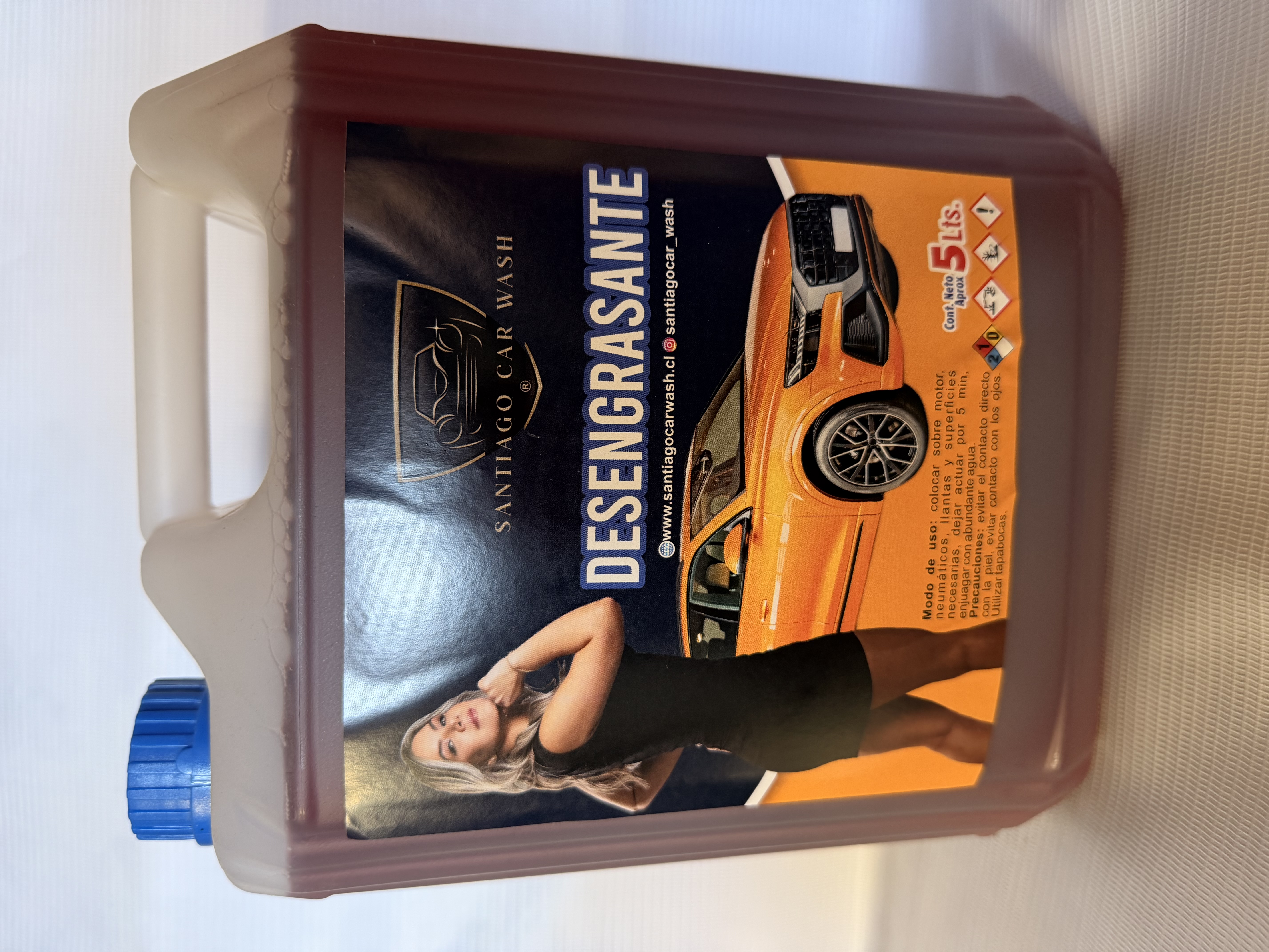 Santiago Car Wash - Desengrasante Para Autos 5Lts