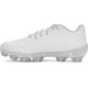 thumbnail image 1 of Tacos de Softbol Under Armour Glyde Sola RM JR Blanco Talla 3 US, 1 of 1