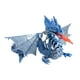 thumbnail image 3 of Dragón Impreso En 3D Para Niños Coleccionable Para Decoración De Adornos De Escritorio De Mesa Azul Max, 3 of 3