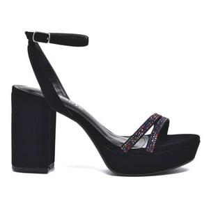 Sandalias De Fiesta Via Marte Negro | 23-14607-01 - Talla 37