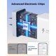 thumbnail image 4 of Bloque de cargador USB C Aiminu de 40 W, 4 puertos con cable USB-C de 6 pies, paquete de 2, 4 of 8